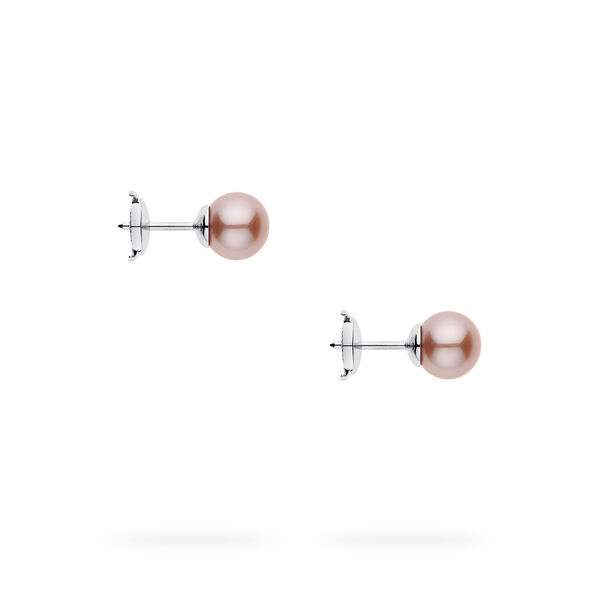 Pink Freshwater Pearl Earrings